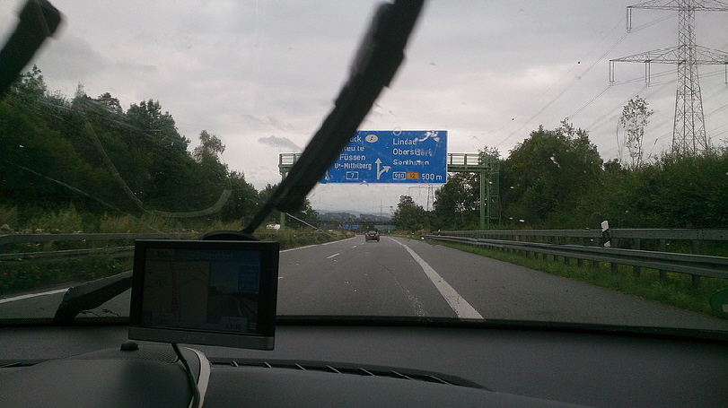 Der ertse Hinweis auf unseren Urlaubsort