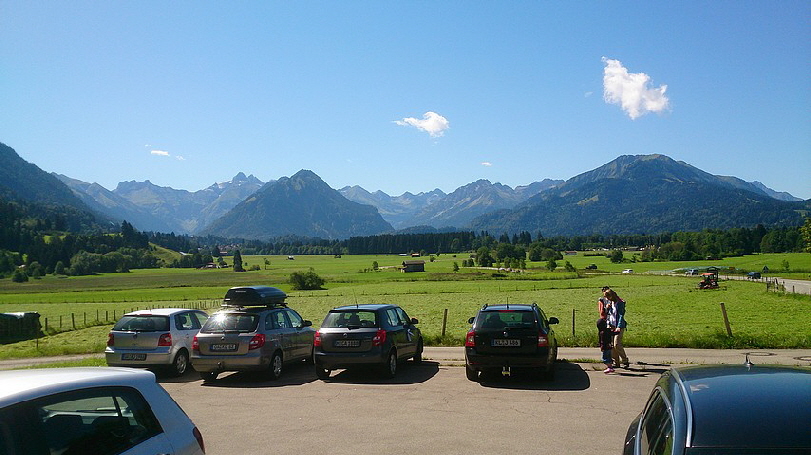 Schon wieder Rauch über dem Himmelsschrofen!