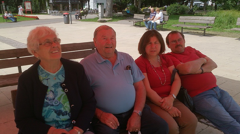 Das Essen war gut, nun sind alle schlapp!