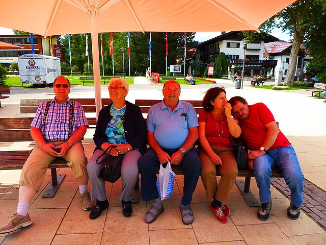 Hartl hat's besonders getroffen - aber von --> Gummibärchen!!!!