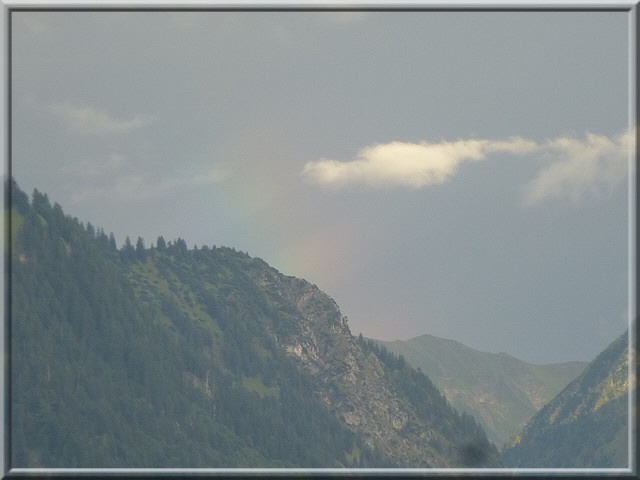 Ein Regenbogen ohne Regen. Hier ist das möglich.