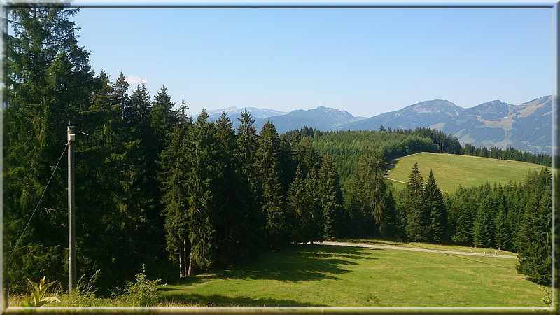 Mit solchen Ausblicken wurden wir beim Aufstehen belohnt.
