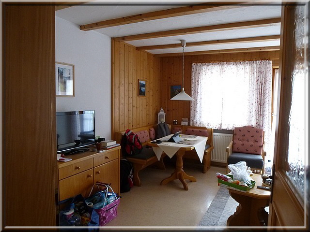 Unsere kleine aber feine Wohnküche.