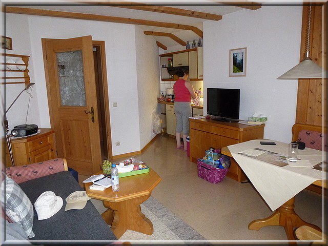 Unsere kleine aber feine Wohnküche.