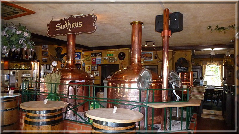 Im inneren der Gaststätte.