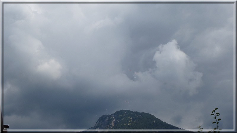 Wir reisen ab und der Himmel zürnt. Ist ja schon gut, wir kommen ja wieder!
