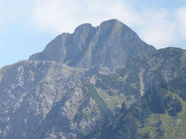 Unvergleichlich schöner Anblick auf die Berge rund um Oberstdorf.