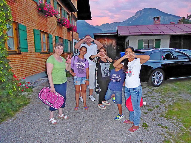 Gruppenbild mit Damen.