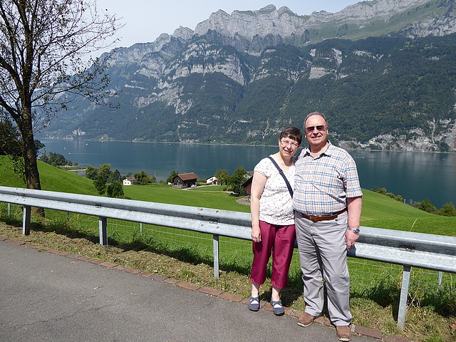 Eine nette Schweizerin hat uns abgelichtet.