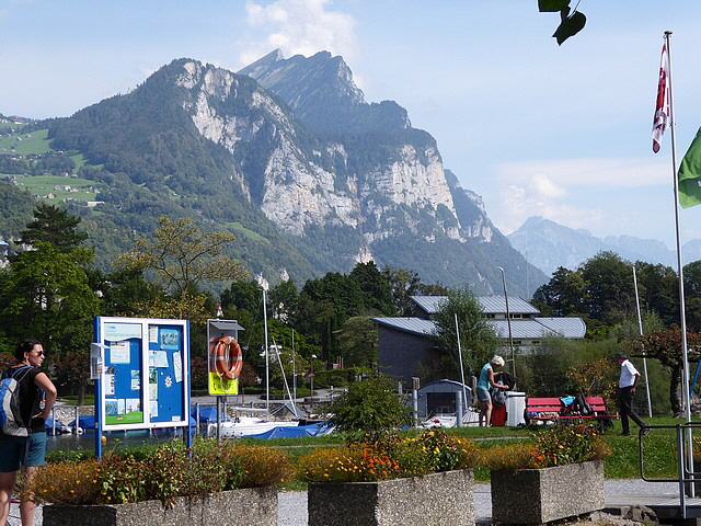 Blick auf den Leistchamm.