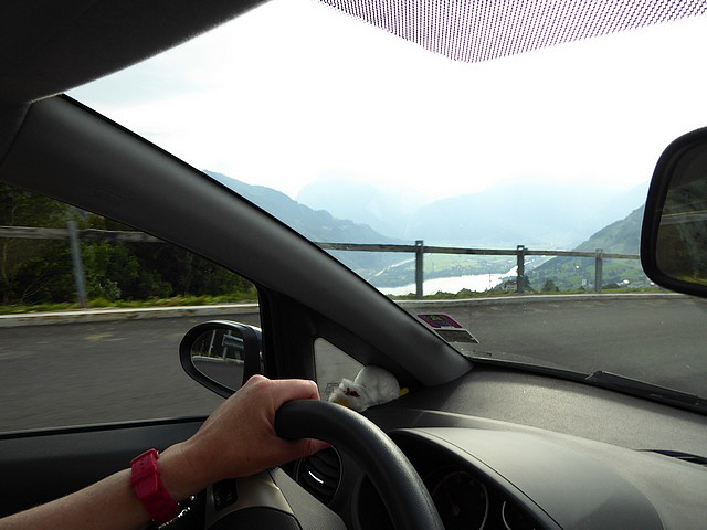 So, und nun das ganze wieder runter.