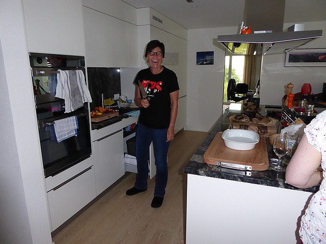 ... und schwupp --- sind wir bei Andrea und Bernhard zu Hause in Fällanden.