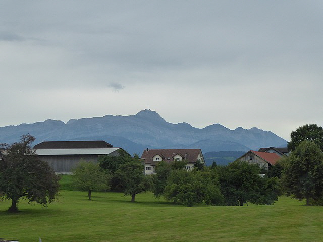 Auf der Rückfahrt nach Oberstdorf.