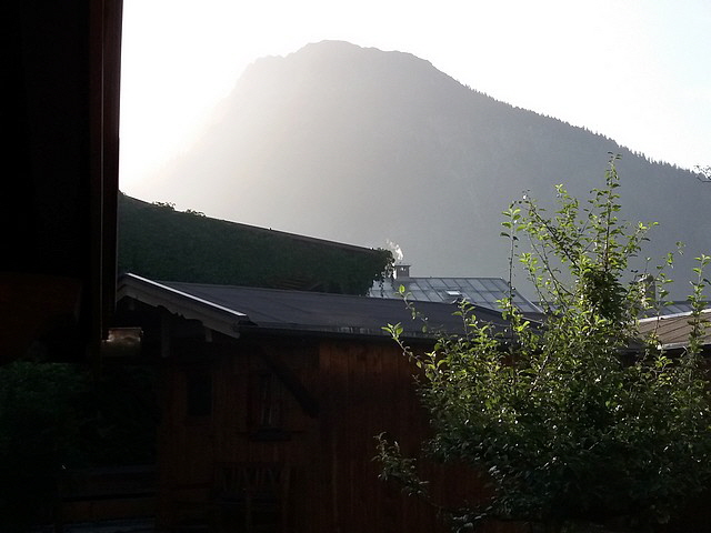 Die Sonne steht schon höher.