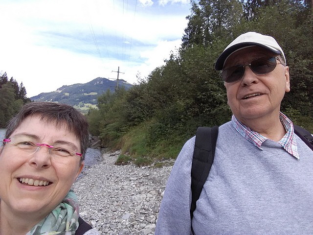 Allererstes Selfie von uns. Premiere!